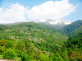 Panorama della Valle dei Mcheni in primavera