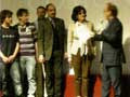Maurizio Nichetti premia gli studenti 