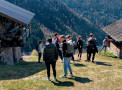 Studenti dell'Alta formazione dell'Istituto ENAIP di Villazzano in visita alla Val dei Mcheni