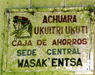tabella achuar